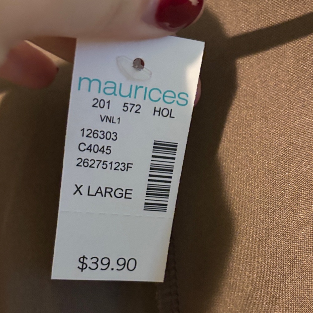 Maurices Women's Taupe Brown Blazer - Picture 7 of 7